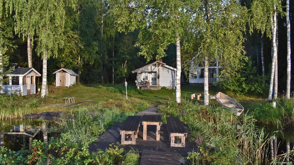 Zahrada ubytování Villa North Karelia by offerhut 25