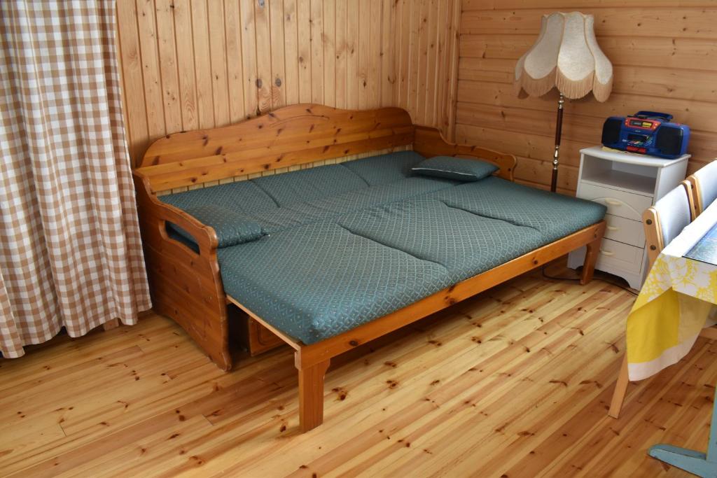 Postel nebo postele na pokoji v ubytování Villa North Karelia by offerhut 25