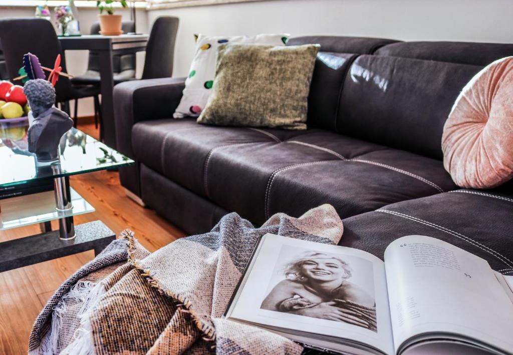 Posezení v ubytování Milvio22 Apartment