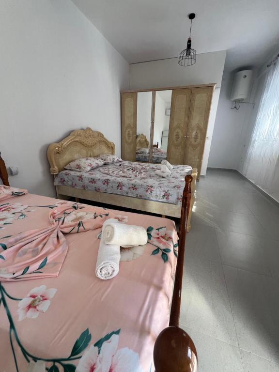 Postel nebo postele na pokoji v ubytování Guest House A&N