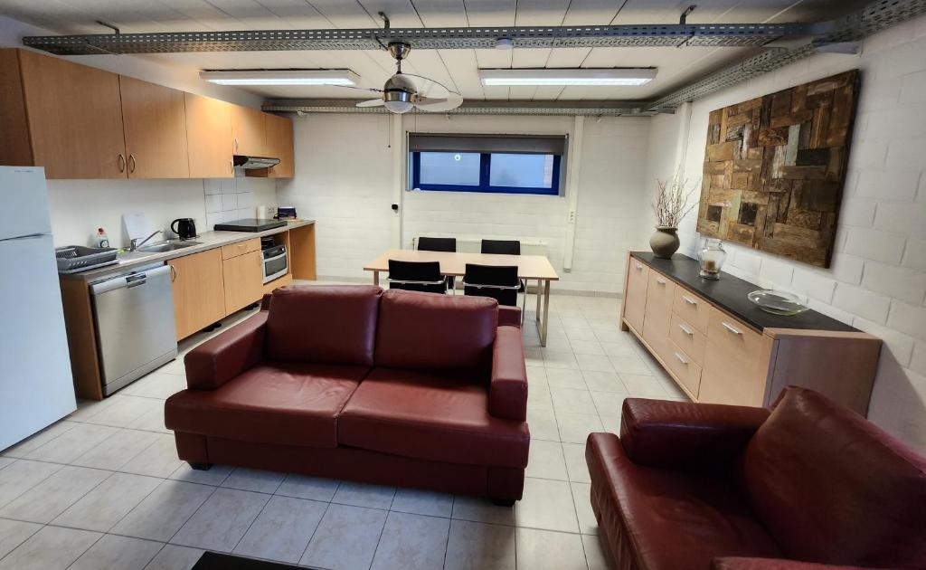 Kuchyň nebo kuchyňský kout v ubytování Mathilda - apartments