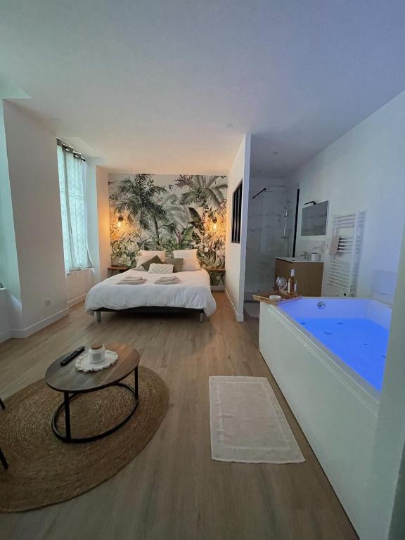Φωτογραφία από το άλμπουμ του Le Duplex : Balneo, lit queen size σε Beaugency