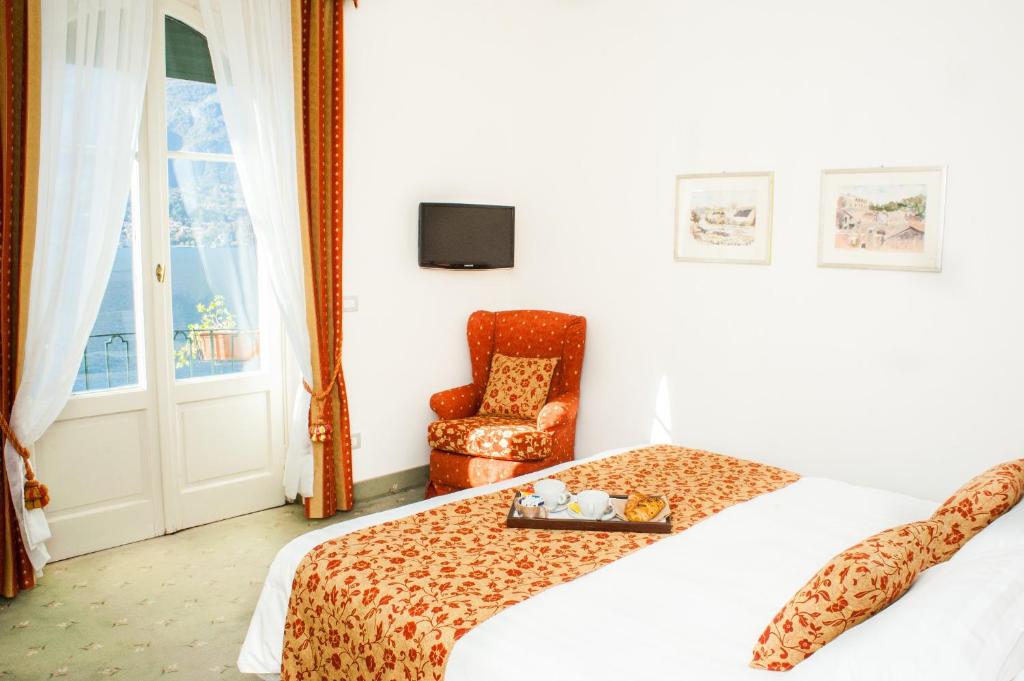 Postel nebo postele na pokoji v ubytování Hotel Du Lac & SPA