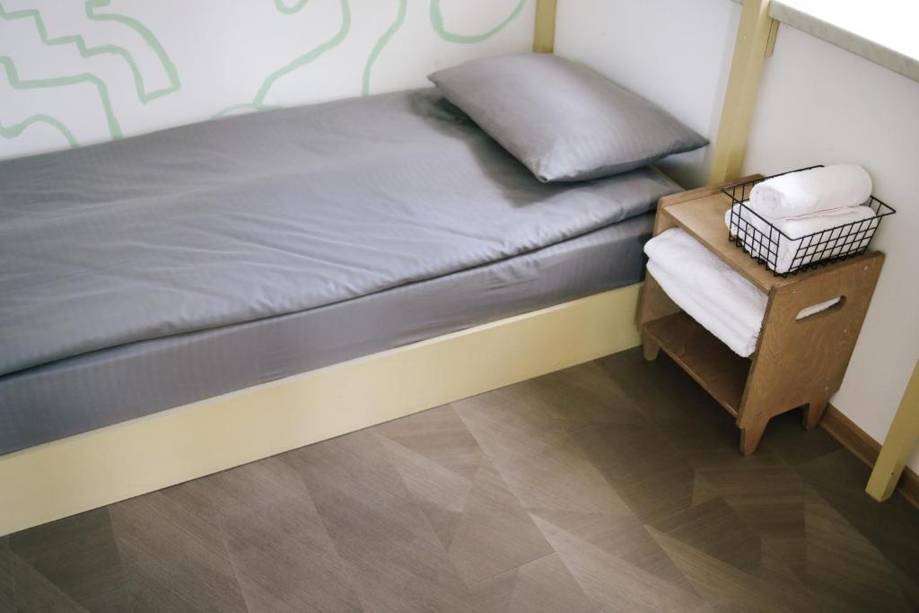 Postel nebo postele na pokoji v ubytování Buna Guest House