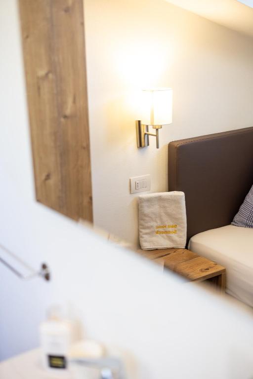 Postel nebo postele na pokoji v ubytování B&B Hotel Sonneck