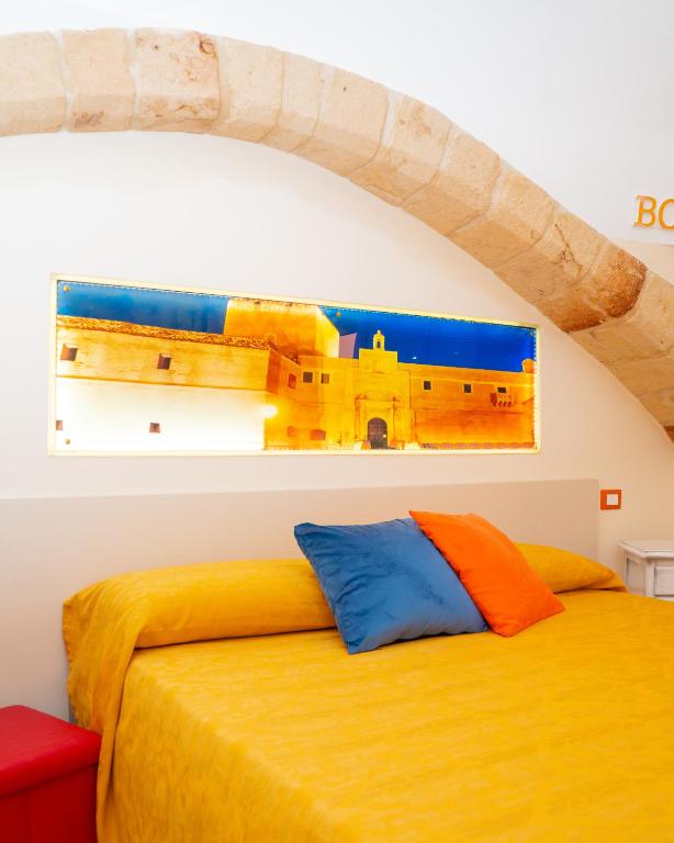 Postel nebo postele na pokoji v ubytování Casa a Corte