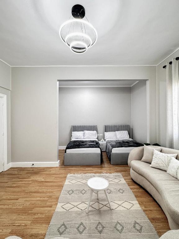 Posezení v ubytování Stay in Style Central Luxury