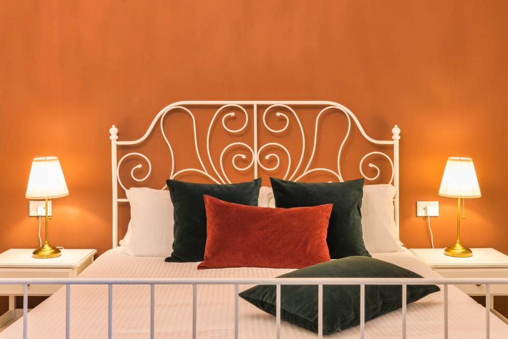Postel nebo postele na pokoji v ubytování Casa dei Liuti Luxury GuestHouse
