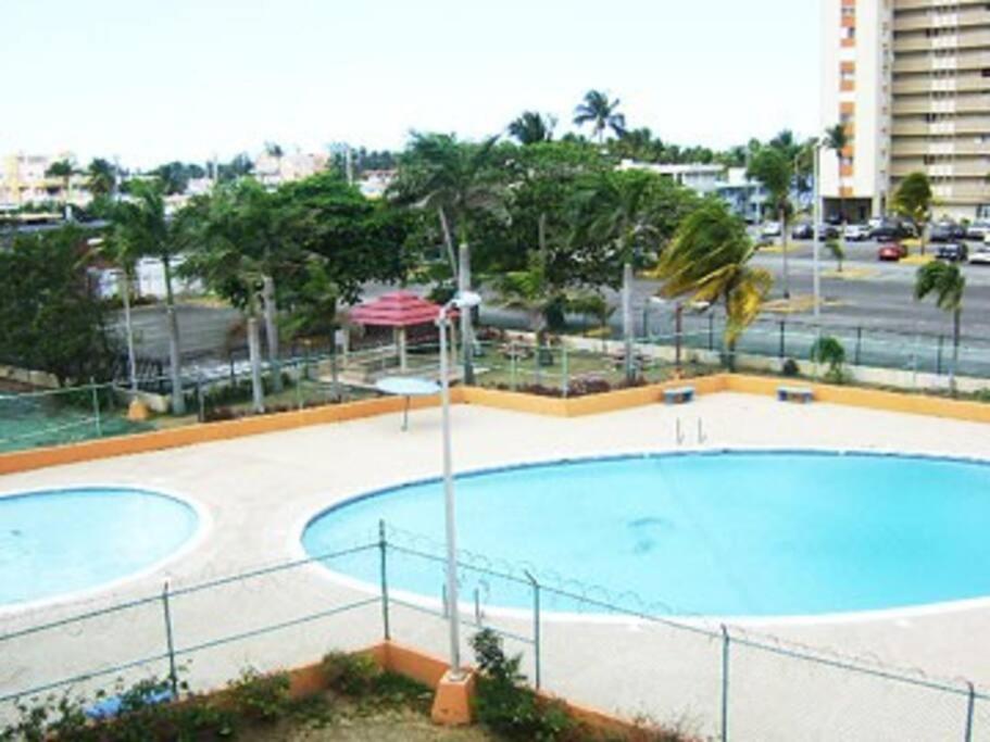 A piscina em ou perto de Relaxing Studio Near El Yunque With Pool View