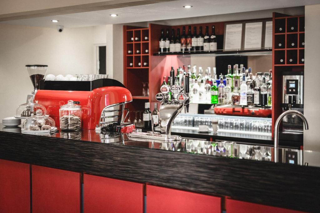Lounge nebo bar v ubytování The Lincoln Hotel