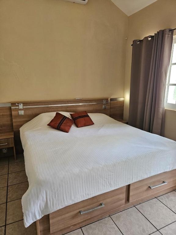 Postel nebo postele na pokoji v ubytování Villa No2 - Sun Tan Palmar