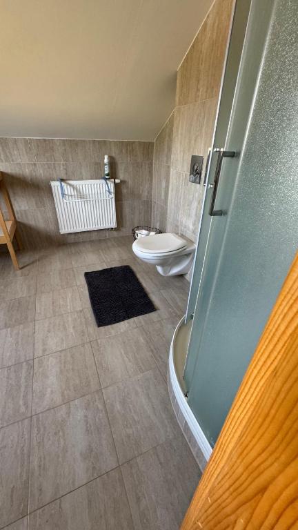 Koupelna v ubytování Apartmán Bessy