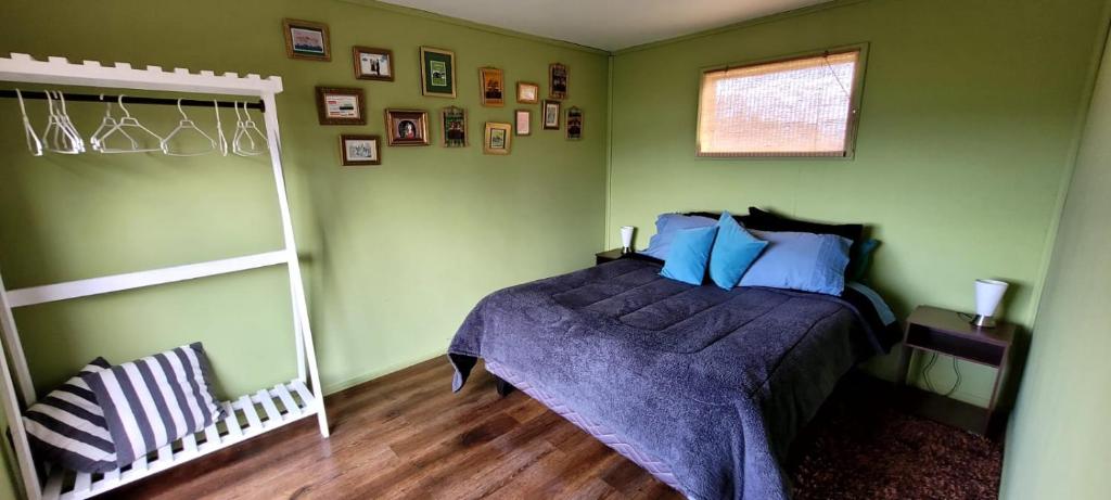Postel nebo postele na pokoji v ubytování Casa Pascuala