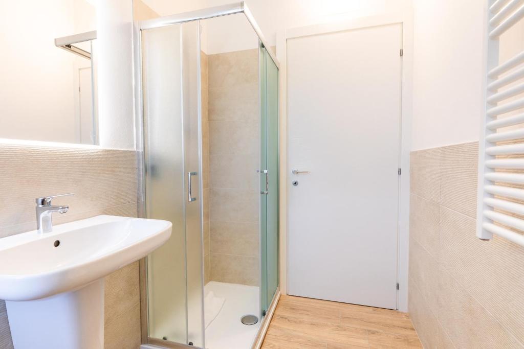 Koupelna v ubytování Residence Signoria degli Scaligeri