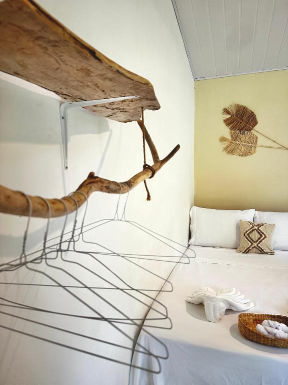 Postel nebo postele na pokoji v ubytování Casa Manila