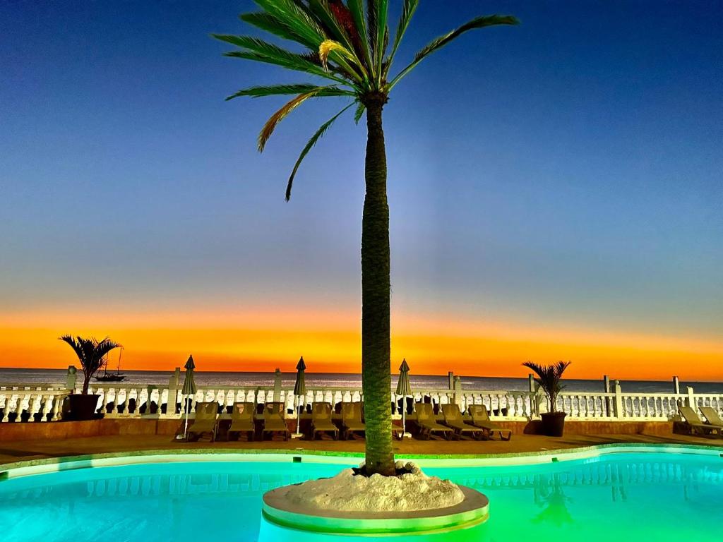 Bazén v ubytování Sunset Ocean Oceanvrent nebo v jeho okolí