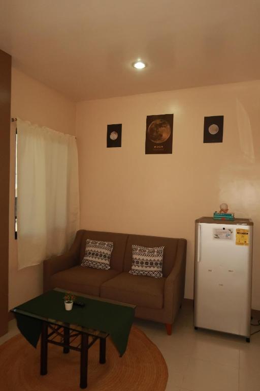 Kuchyň nebo kuchyňský kout v ubytování Jo-Cris Apartelle