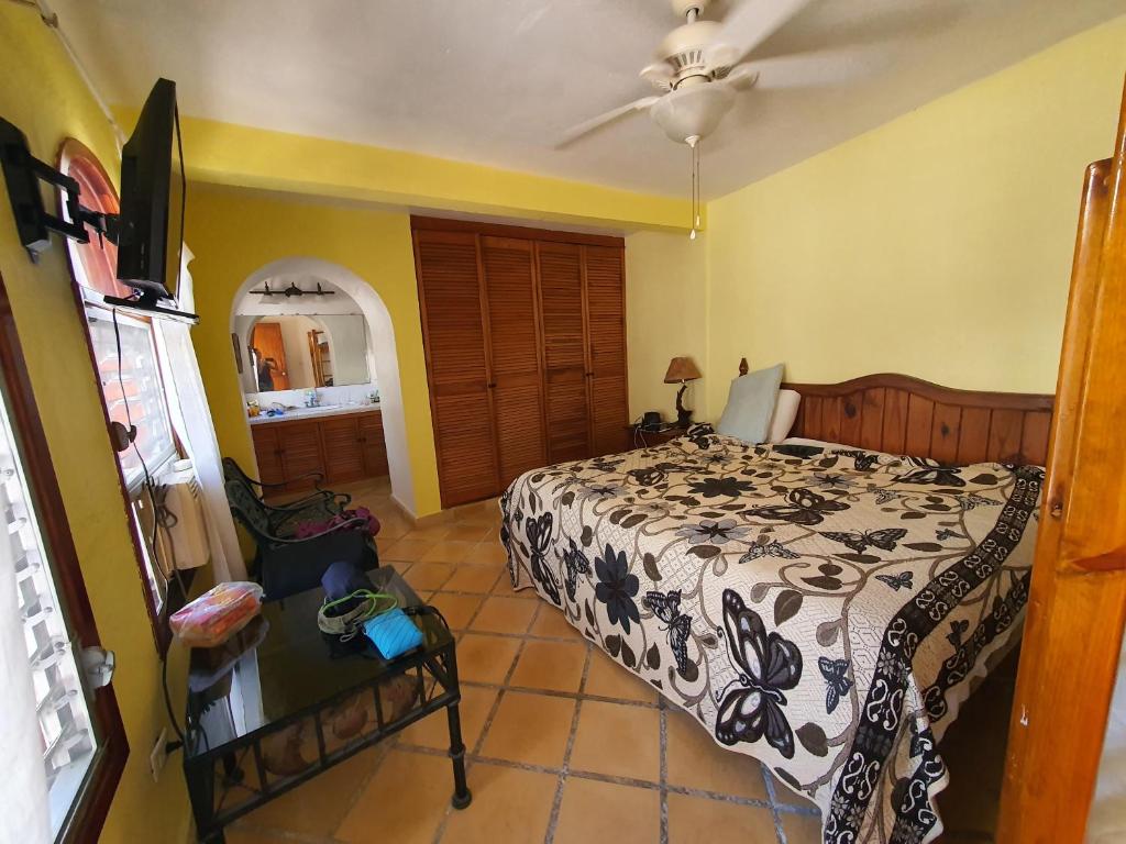 Postel nebo postele na pokoji v ubytování Cozy home