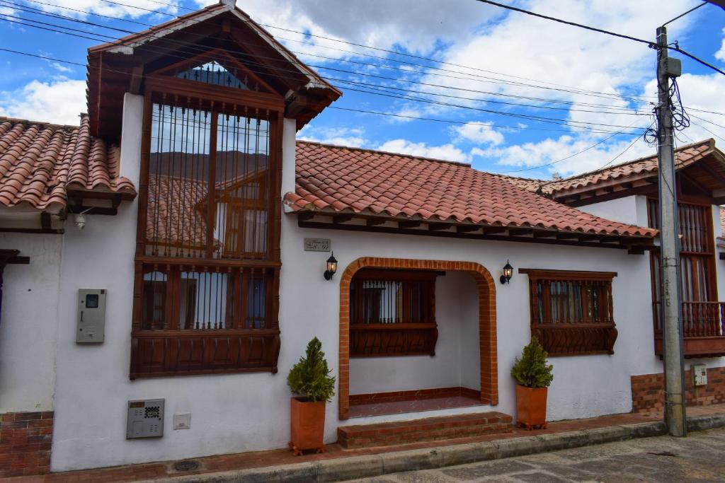 Budova, kde se aparthotel nachází
