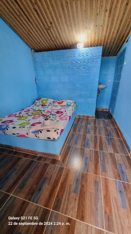 Postel nebo postele na pokoji v ubytování Hostal Laberintos Del Cuzco