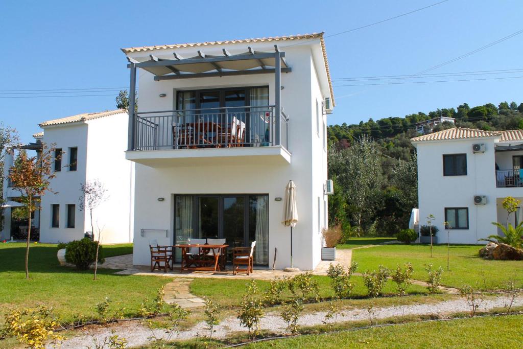 Budynek, w którym mieści się apartament
