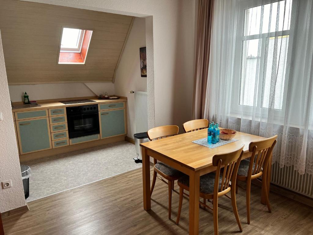 Kuchyň nebo kuchyňský kout v ubytování Hotel Fantasie