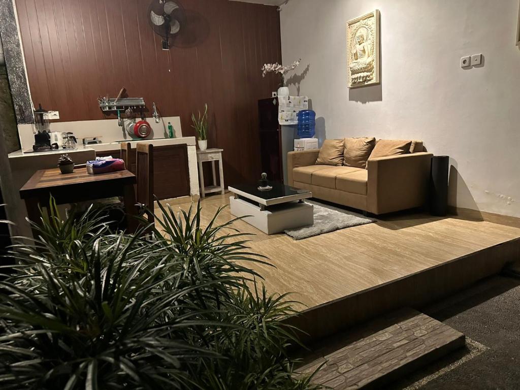 Yoga House Bali的休息区