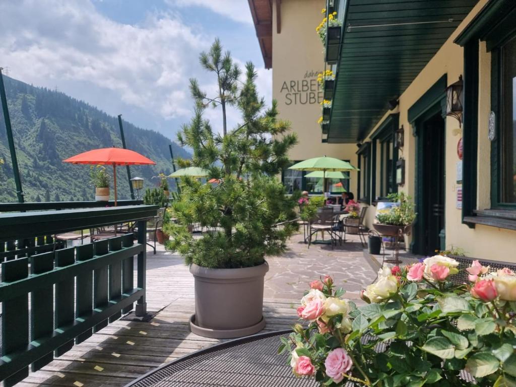 Nespecifikovaný výhled na hory nebo výhled na hory při pohledu z hotelu