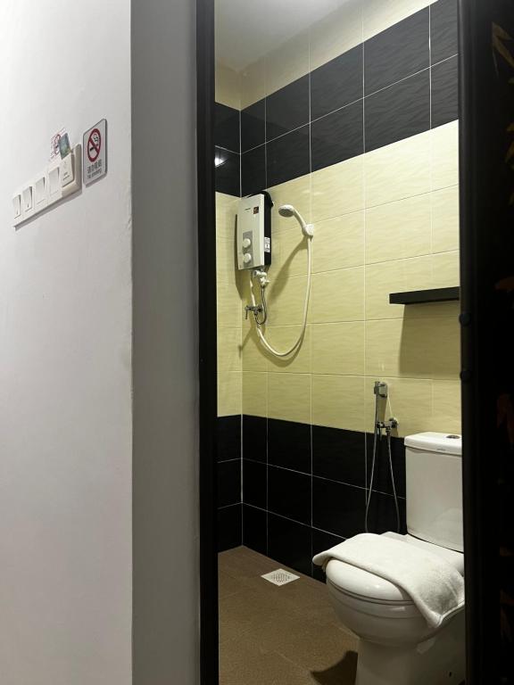 Koupelna v ubytování SiN LiEN HOTEL