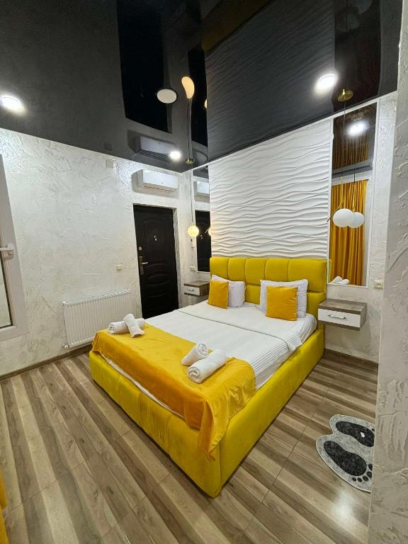 Postel nebo postele na pokoji v ubytování Nikas Guest House
