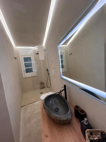 Koupelna v ubytování Rada room&suite