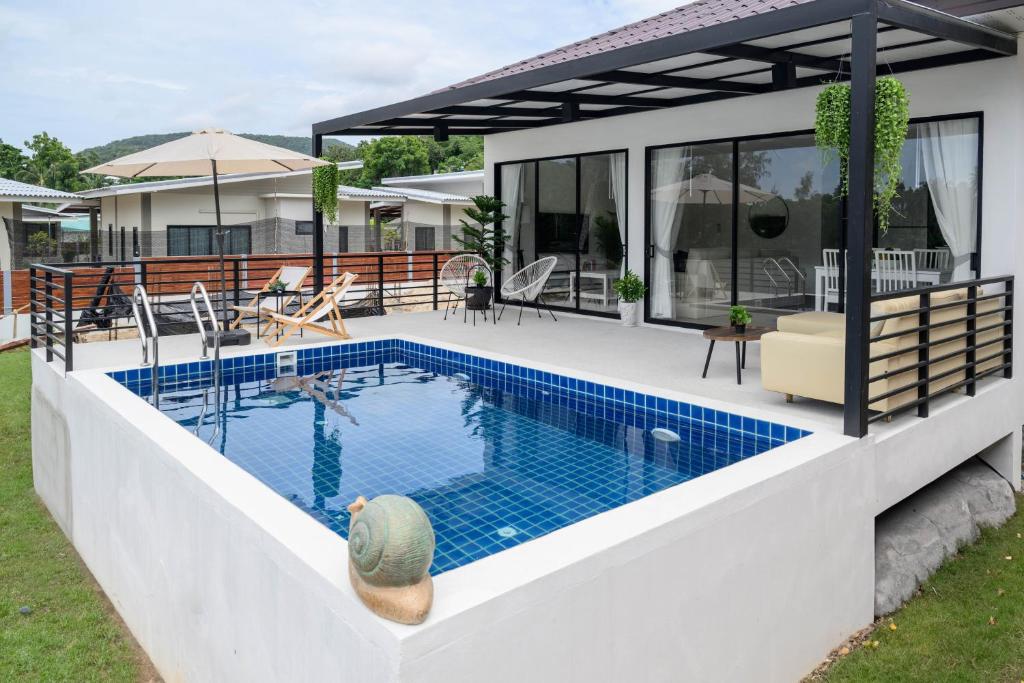 Πισίνα στο ή κοντά στο Zen Beach Lake Villa 1