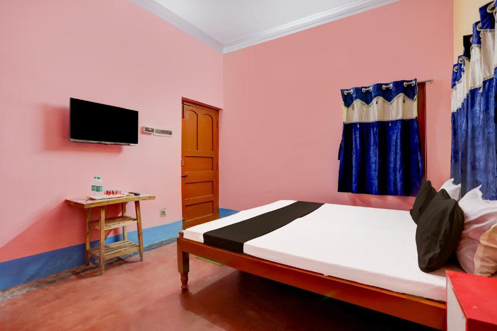 TV a/nebo společenská místnost v ubytování Super Hotel O A.R. Lodge