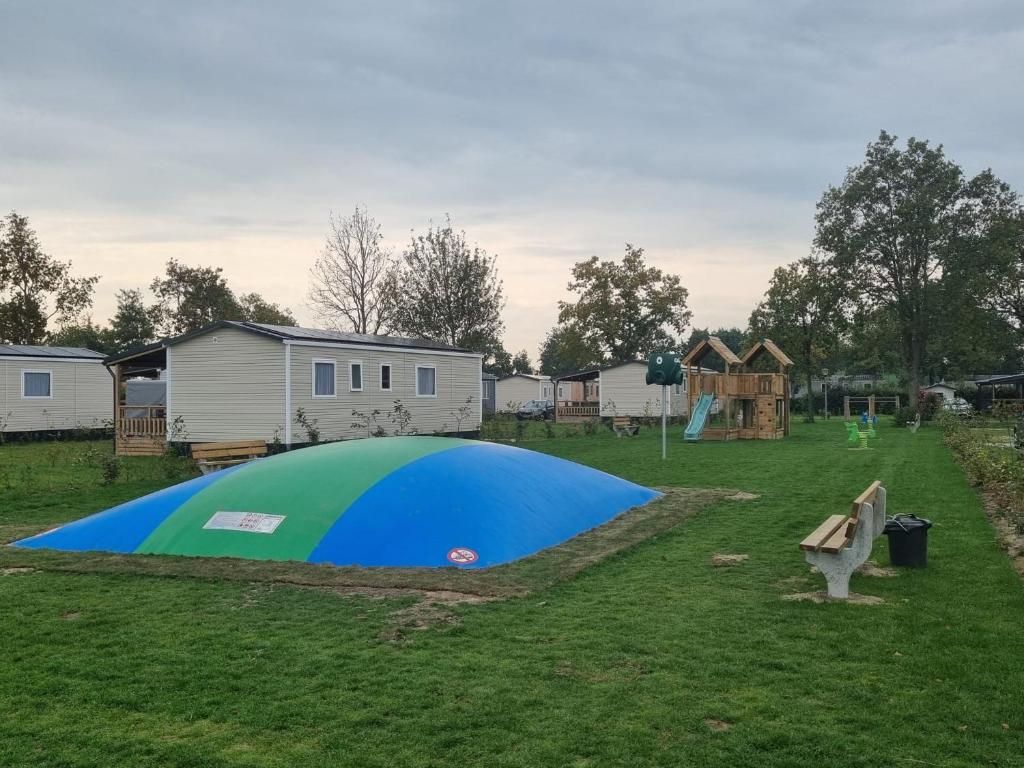 Zahrada ubytování Chalet ZilverZand Renesse