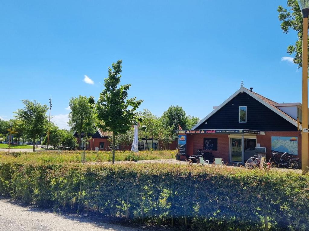 Zahrada ubytování Chalet ZilverZand Renesse