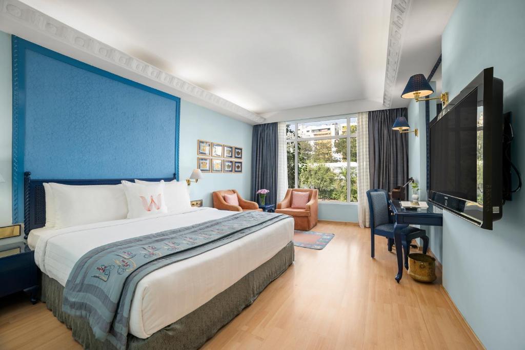 Postel nebo postele na pokoji v ubytování Welcomhotel by ITC Hotels, Alkapuri, Vadodara