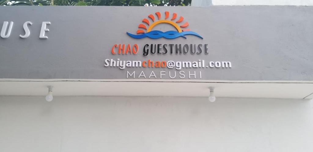 Certifikát, hodnocení, plakát nebo jiný dokument vystavený v ubytování Chao Guest House