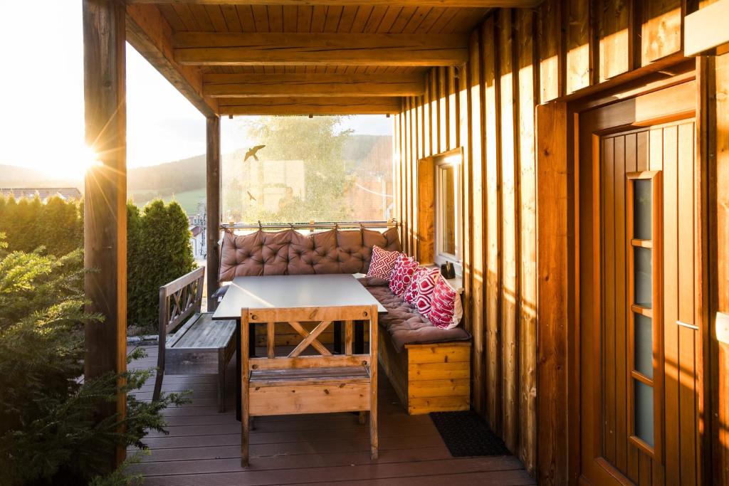 Posedenie v ubytovaní Chalet Almblick