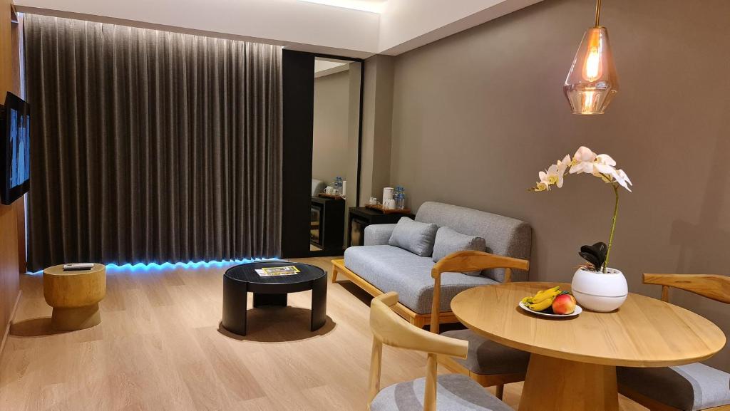 Posezení v ubytování Hotel Santika Bangka