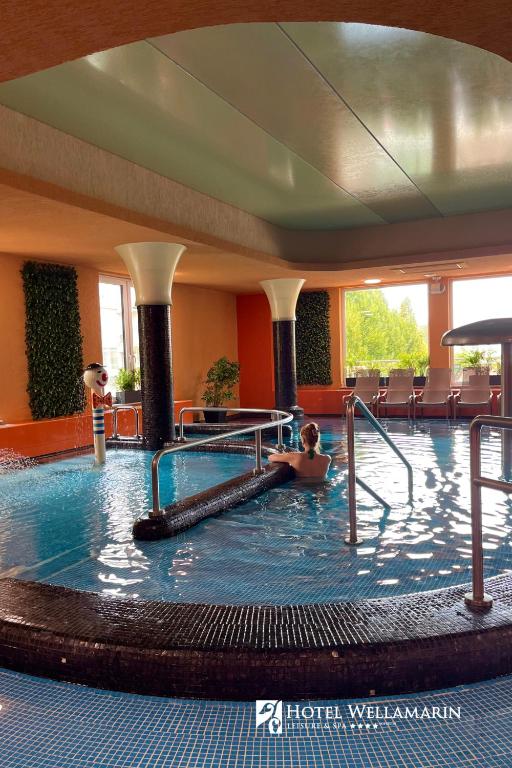 Bazén v ubytování Hotel Wellamarin nebo v jeho okolí