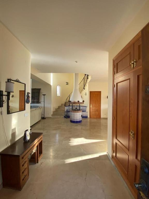 Kuchyň nebo kuchyňský kout v ubytování Villa El Castillo