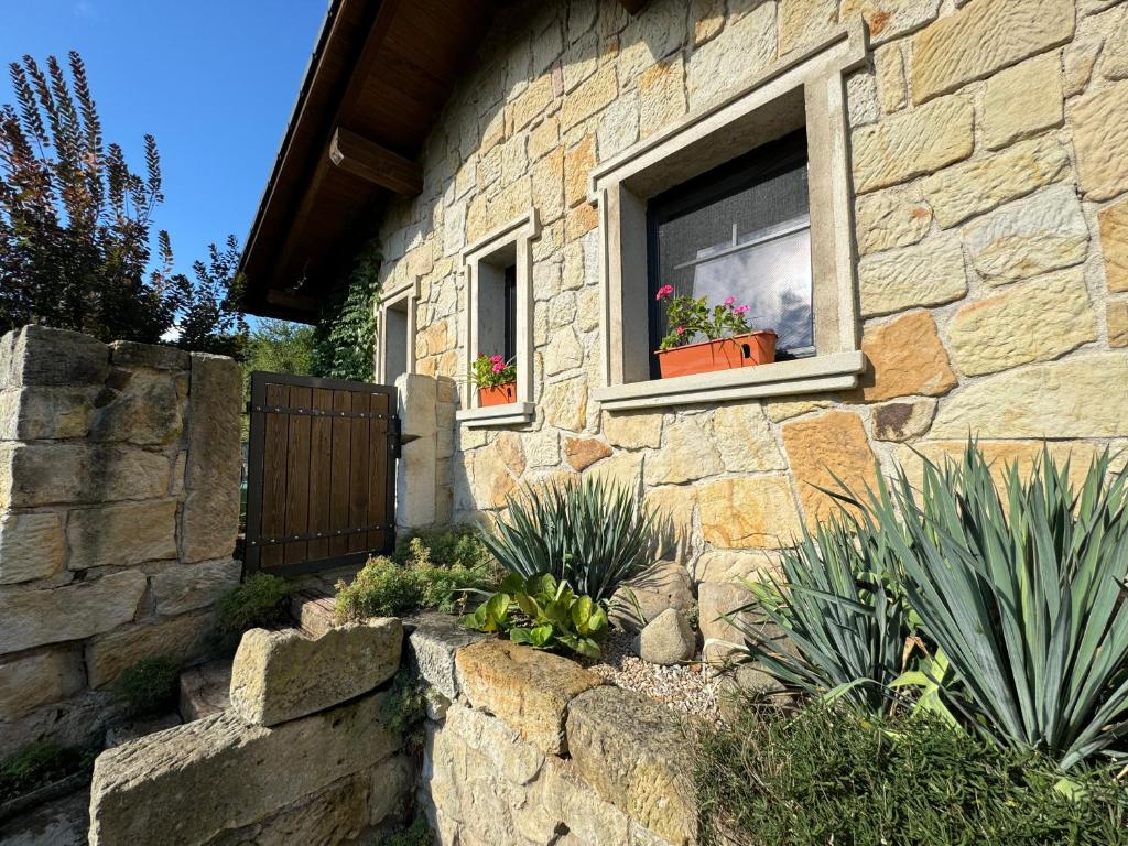 Zahrada ubytování Kamenny apartman