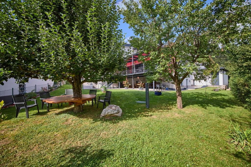 Zahrada ubytování Appartementhaus Goldnugget