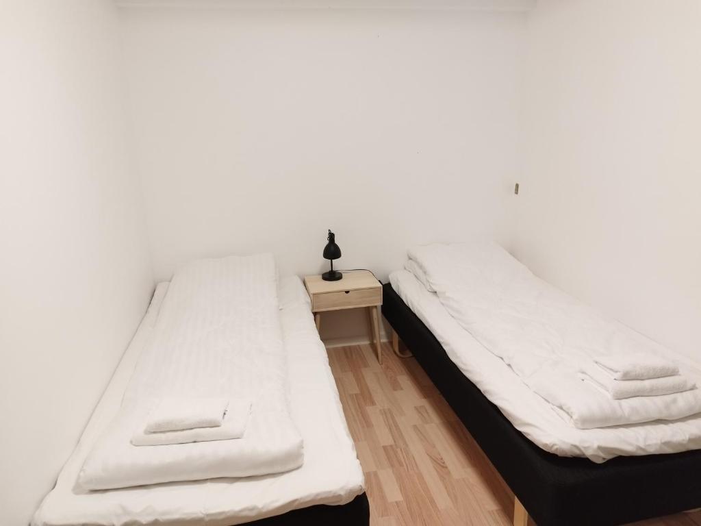 Postel nebo postele na pokoji v ubytování Fjeldgaard - Aarup