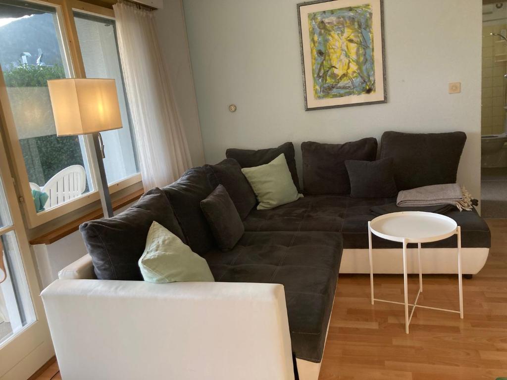 Posezení v ubytování Chalet Mon Abri