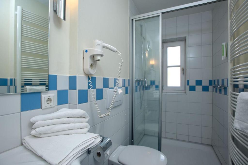 Koupelna v ubytování Hapimag Resort Dünenblick