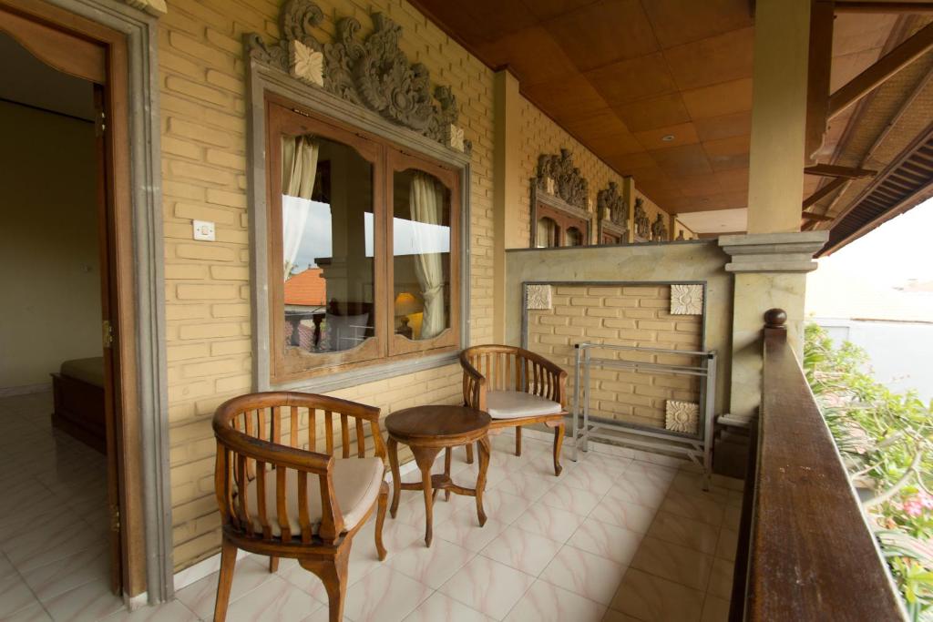 Balkón nebo terasa v ubytování Bali Sandy Resort