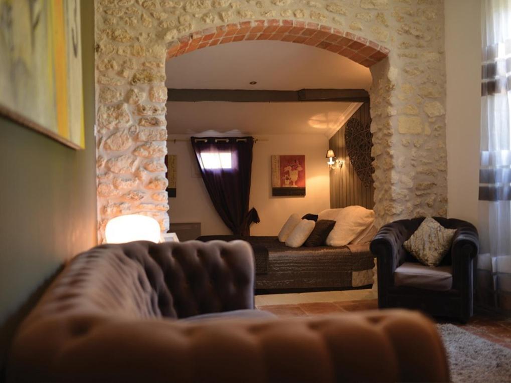 Domaine de Quittignan Brillette - Chambre Double Avec Salle De Bain Privée