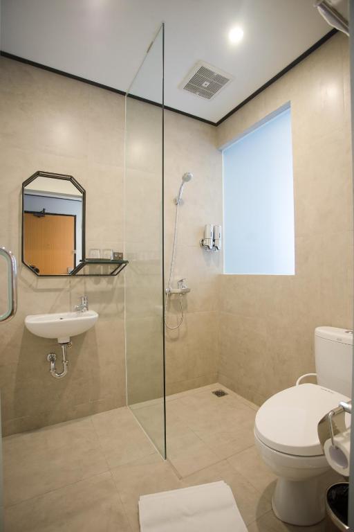 Koupelna v ubytování Allstay Ecotel Yogyakarta