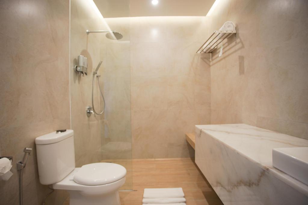 Koupelna v ubytování Allstay Ecotel Yogyakarta